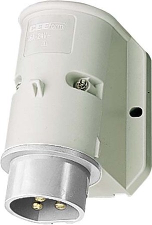 CEE plug for mounting on machines and equipment 16 A 2 1959