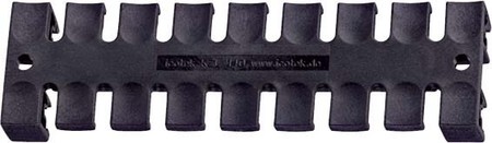 Cable guide for cabinets Cable guard rail Plastic 25019