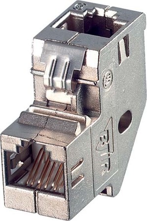 Modular coupler Angled 2x RJ45 25042