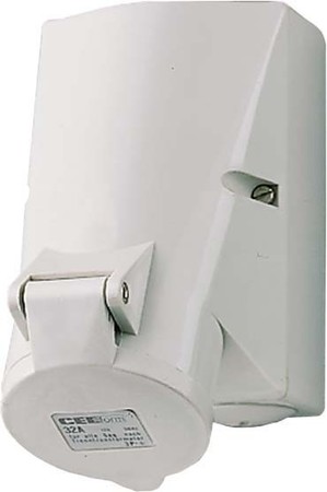 CEE socket outlet Surface mounted (plaster) 32 A 2676A