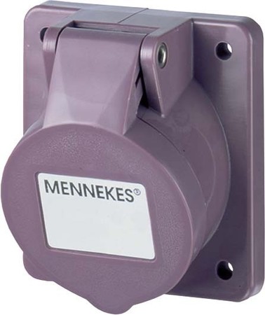 Panel-mounted CEE socket outlet 32 A 3 2870