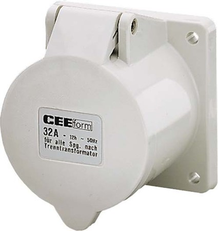 Panel-mounted CEE socket outlet 16 A 5 2917A