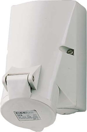 CEE socket outlet Surface mounted (plaster) 32 A 2983A