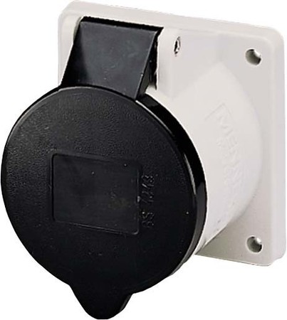 Panel-mounted CEE socket outlet 32 A 4 3066