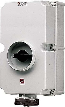 CEE socket outlet, disconnectable, with fuse 125 A 4 5693A