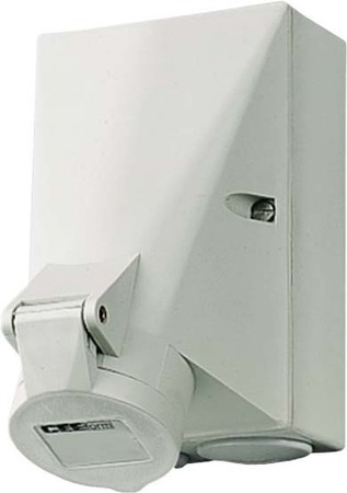 CEE socket outlet Surface mounted (plaster) 16 A 583