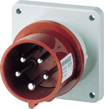 CEE plug for mounting on machines and equipment 16 A 5 815