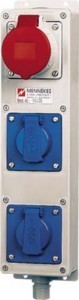 CEE socket outlet combination 1x16A5p400V None None 86290