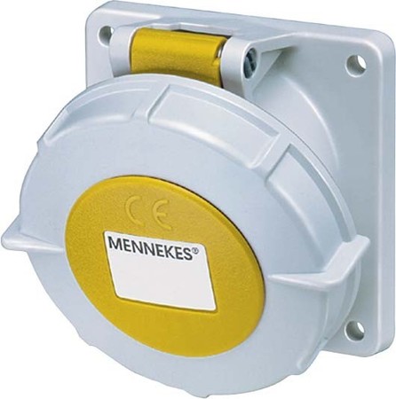 Panel-mounted CEE socket outlet 16 A 3 903