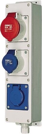 CEE socket outlet combination 1x16A5p400V None None 96702