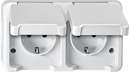 Socket outlet Protective contact 2 MEG2320-8029