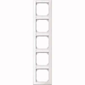 Cover frame for domestic switching devices 5 Vertical 470519