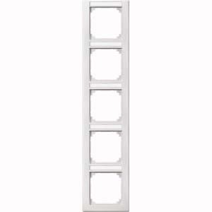 Cover frame for domestic switching devices 5 Vertical 474519