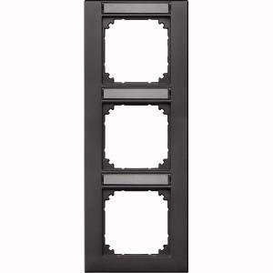 Cover frame for domestic switching devices 3 Vertical 476314