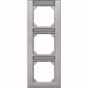 Cover frame for domestic switching devices 3 Vertical 476360