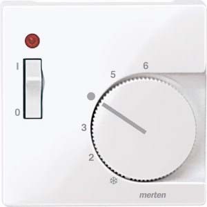 Room temperature controller Flush mounted (plaster) 534825