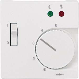 Room temperature controller Flush mounted (plaster) 535819