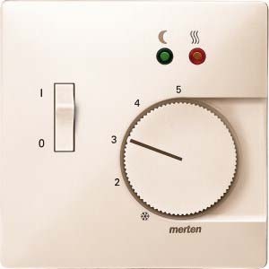 Room temperature controller Flush mounted (plaster) 537544