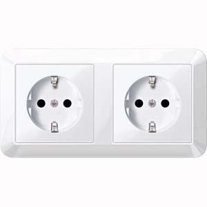 Socket outlet Protective contact 2 MEG2328-1025