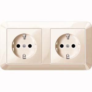 Socket outlet Protective contact 2 MEG2328-1044