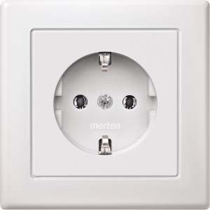 Socket outlet Protective contact 1 MEG2401-1519