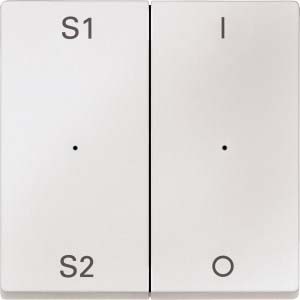 Cover plate for switches/push buttons/dimmers/venetian blind  ME