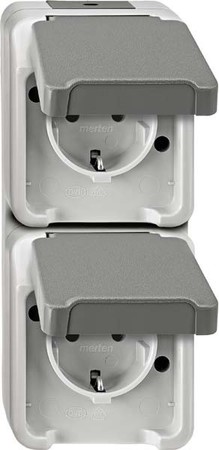 Socket outlet Protective contact 2 MEG2329-8029