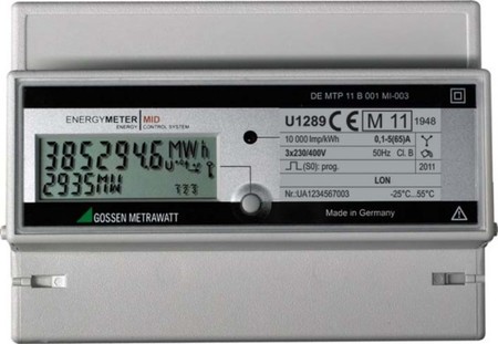 Kilowatt-hour meter 65 A U1289-V012