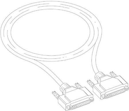 PLC connection cable PLC - other devices 1.2 m 129642