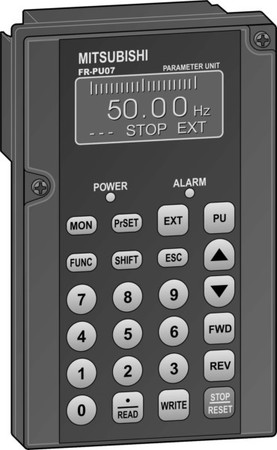 Operator panel for electronic motor control and protection devic