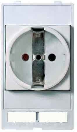 Socket outlet Protective contact 1 4000-68000-0160000