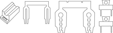 Accessories for switching relay Jumper comb 9000-41034-0000002