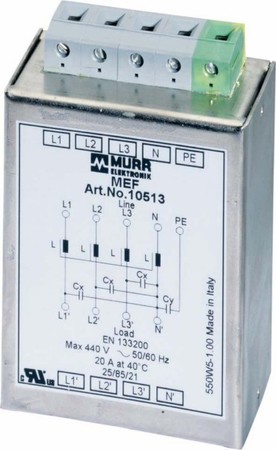 Surge protection device for terminal equipment 440 V 10513