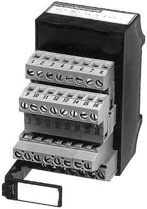 Single- and multi-pole terminal strip  54101