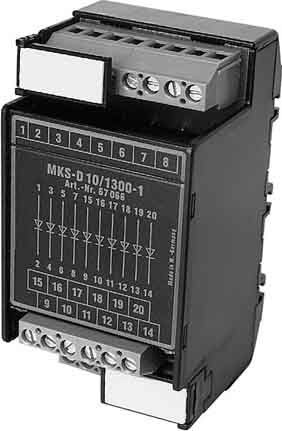 Component terminal block 4 mm² 4 mm² 67040