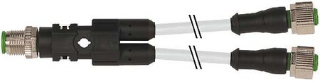 Sensor-actuator patch cord 4 M12 Male (plug) 7000-40721-2130150