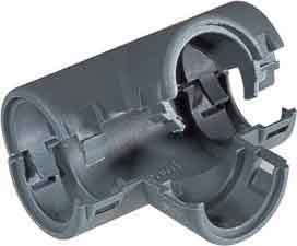 Coupler for corrugated plastic hoses Plastic 83702454