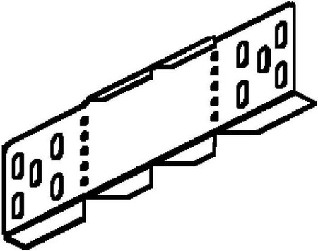 End piece for cable tray 60 mm 300 mm RAW 60.300