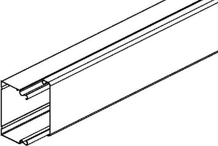 Installation duct 40 mm 40 mm 2000 mm LUK 40.040