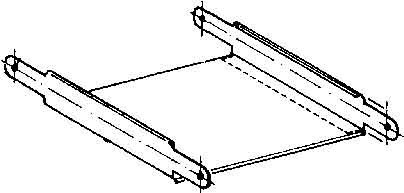 Vertical riser for cable tray 35 mm 150 mm RGE 35.150