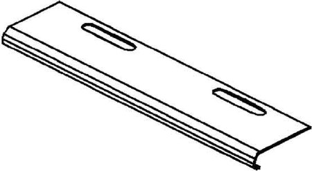 Bottom end plate for cable tray 400 mm RKB 400 F