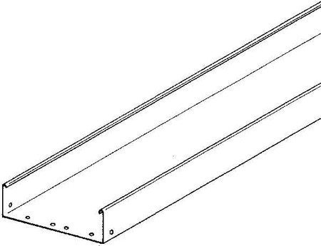 Cable tray/wide span cable tray 60 mm 200 mm 1.5 mm RS 60.200 F