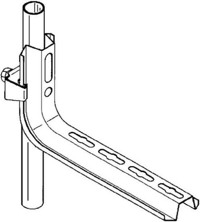 Bracket for cable support system 113 mm TKR 50