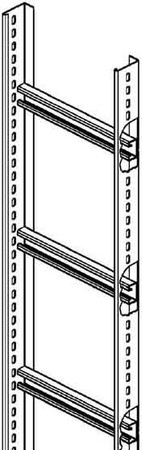 Vertical cable ladder 60 mm 300 mm 6000 mm STM 60.303/6