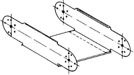 Vertical riser for cable tray 85 mm 500 mm RGE 85.500