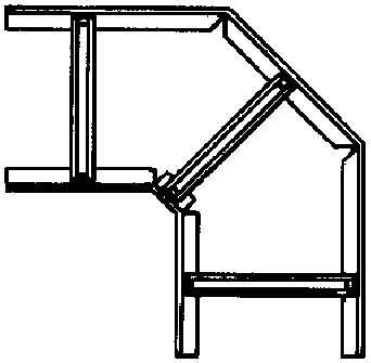 Bend for cable ladder Horizontal 90? KLE 60.303 F