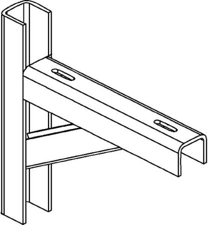 Bracket for cable support system 320 mm 180 mm KTAF 300