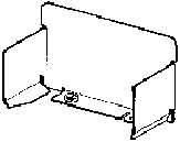 End cap for installation duct 60 mm 150 mm Left/right LED 60.150
