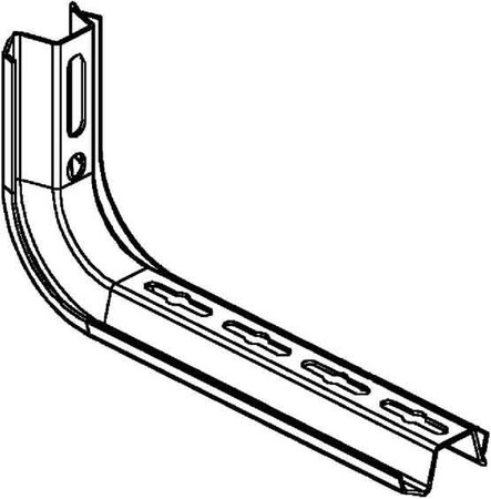 Ceiling profile for cable support system 363 mm 57 mm TKS 300