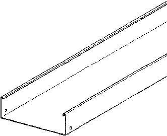 Cable tray/wide span cable tray 60 mm 100 mm RLU 60.100 E3